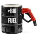 Mug Baril 'Bio Fuel': Tasse Café Originale avec Pompe à Essence
