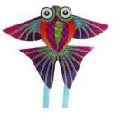 Cerf-volant papillon brillant avec rubans