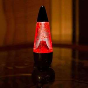 Lampe LED Volcanique: Effet Éruption & Lave - Ambiance Volcan chez Vous