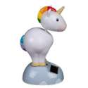 Figurine Solaire Licorne: Hoche la Tête - Décoration Animée Féerique et Durable