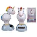 Figurine Solaire Licorne: Hoche la Tête - Décoration Animée Féerique et Durable