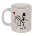 Mug pour Couple Marié: Tasses Originales pour Mariage & Anniversaires