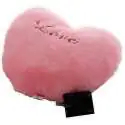 Coussin lumineux à LEDs forme coeur oreiller