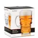 Verre à bière en forme de crâne